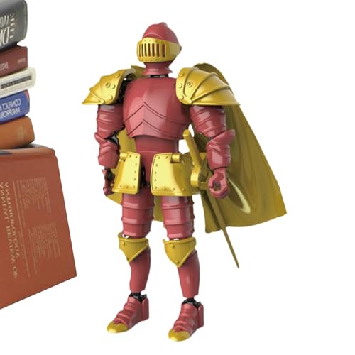 Xistuoz Bewegliche -Figuren | Actionfigur 3D-gedruckte -Kollektion | Multifunktionales Sammlerstück Mehrgelenkfigur Mittelalterstatue von Xistuoz
