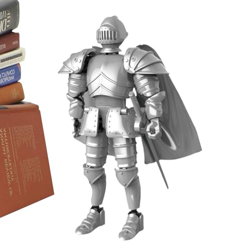 Xistuoz Knight Actionfigur, Actionfigur, 3D-gedruckte -Kollektion, multifunktional, Sammlerstück, mehrere Gelenke, mittelalterliche Statue Xistuoz Knight Actionfigur, Actionfigur, 3D-gedruckte -Kollektion, multifunktional, Sammlerstück, mehrere Gelenke, mittelalterliche Statue von Xistuoz