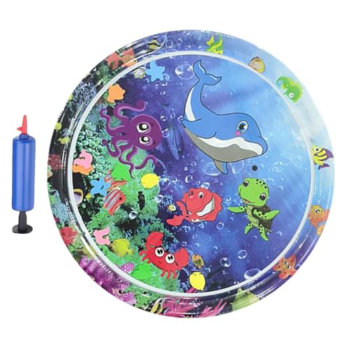 Xistuoz Wasser-Haustier-Pads – bunte Wasserspielmatte mit Inflator | Aufblasbare Haustierbedarf, lustige interaktive Unterlage für Innenhof, Hinterhof, Rasen Xistuoz Wasser-Haustier-Pads – bunte Wasserspielmatte mit Inflator | Aufblasbare Haustierbedarf, lustige interaktive Unterlage für Innenhof, Hinterhof, Rasen von Xistuoz