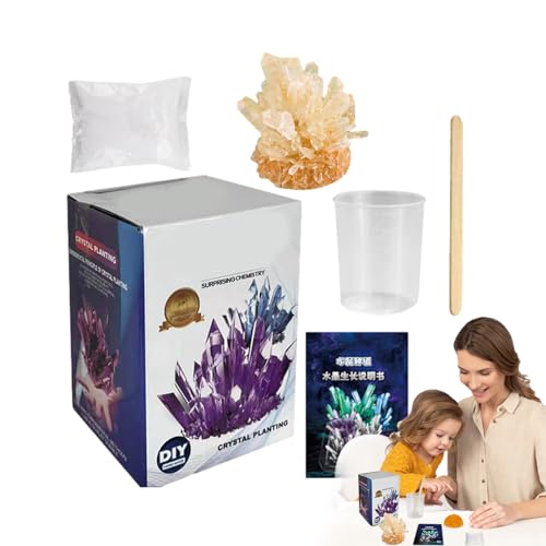 Xistuoz Wissenschaftliches Set zur Kristallkultur, Kristallkultur, Fertigungsset, wissenschaftliche Lern- und Bildungsgeschenke für und Mädchen ab 8 Jahren Xistuoz Wissenschaftliches Set zur Kristallkultur, Kristallkultur, Fertigungsset, wissenschaftliche Lern- und Bildungsgeschenke für und Mädchen ab 8 Jahren von Xistuoz