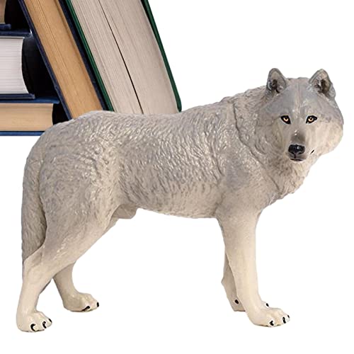 Xistuoz Wolfsfiguren | Realistisches Modell eines simulierten Wilden Wolfs | Tier-Actionfigur für Tiere Kollektion Tierfiguren für Mädchen von 3 bis 5 Jahren 6 bis 12 Jahre Xistuoz Wolfsfiguren | Realistisches Modell eines simulierten Wilden Wolfs | Tier-Actionfigur für Tiere Kollektion Tierfiguren für Mädchen von 3 bis 5 Jahren 6 bis 12 Jahre von Xistuoz