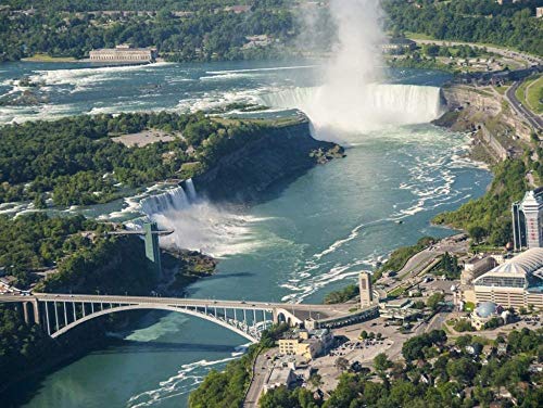 XiuTaiLtd Puzzle Niagara Falls 1000 Stück, 75X50Cm, Freunde von XiuTaiLtd