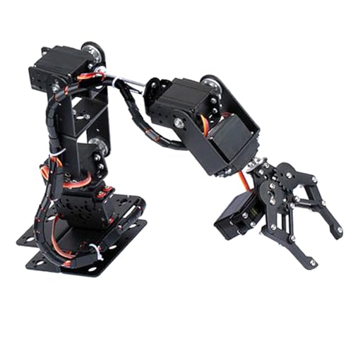 Roboterarm-Kit,Premium Structure 6DOF Programmierroboterarm mit 6 Servomotoren,Mechanische Roboter-Klemmklauen-Kits, Analoges Lenkgetriebe MG 996R für den Unterricht, IDY Produktion Roboterarm-Kit,Premium Structure 6DOF Programmierroboterarm mit 6 Servomotoren,Mechanische Roboter-Klemmklauen-Kits, Analoges Lenkgetriebe MG 996R für den Unterricht, IDY Produktion von Xiuganpo