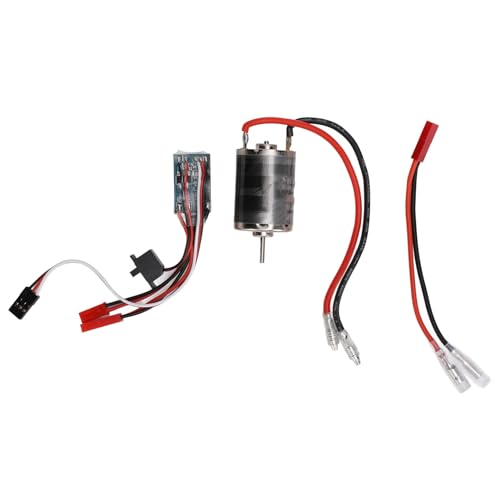 Xiuganpo 380 38 T RC-Bürstenmotor für 1/16 RC-Autoschiffsmodell, Bürstenmotor mit Hohem Drehmoment und JST-Stecker, Edelstahlgehäuse, Wicklungen aus Hochreinem Kupfer, Geringe Vibration, Xiuganpo 380 38 T RC-Bürstenmotor für 1/16 RC-Autoschiffsmodell, Bürstenmotor mit Hohem Drehmoment und JST-Stecker, Edelstahlgehäuse, Wicklungen aus Hochreinem Kupfer, Geringe Vibration, von Xiuganpo