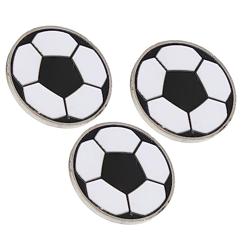 Xiuganpo 3PCS -Schiedsrichter -Flip Teile, Fußballwährung, um Fußball Tools von Externen Sportarten zu Schulen von Xiuganpo