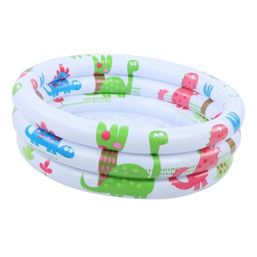 Xiuganpo Aufblasbarer Kleiner Pumpenpool, Dinosaurier Mini-Pool, wasserdichte Kleidung-resistenten Schöne Cartoon für Babys Training Xiuganpo Aufblasbarer Kleiner Pumpenpool, Dinosaurier Mini-Pool, wasserdichte Kleidung-resistenten Schöne Cartoon für Babys Training von Xiuganpo