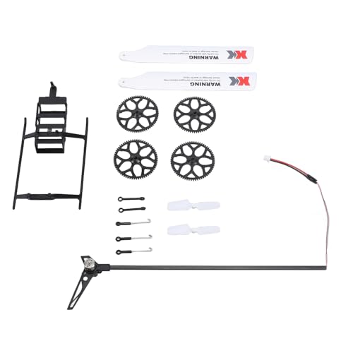 Xiuganpo Hubschrauberteile Kit für XK K110, Zubehör RC Aircraft Parts Kit für XK K110s Schwanzbaugruppe Zum Austausch Xiuganpo Hubschrauberteile Kit für XK K110, Zubehör RC Aircraft Parts Kit für XK K110s Schwanzbaugruppe Zum Austausch von Xiuganpo