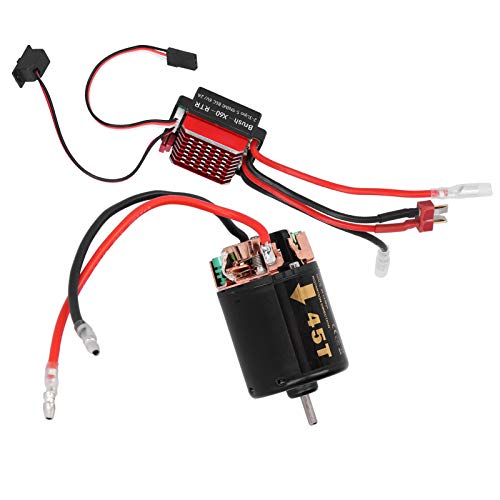 Xiuganpo RC -Automobilmotor, 540 Motor Gebürstetes ESC -Staub für 1/10 RC (45T) von Xiuganpo