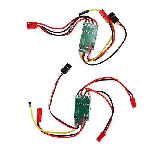 Xiuganpo RC Dual Way Esc, Anti -Interferenz RC Esc Splash Proof Gute Wärmeissipation für das Boot von Xiuganpo