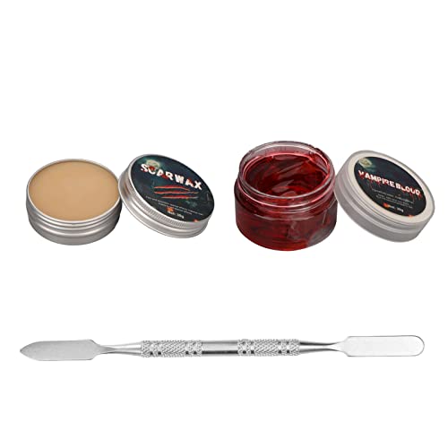 Xiuganpo SFX Make -up -Kit, Kratzer Inklusive Halloween Armswax Multi Purpose Skin Friendly for Party Xiuganpo SFX Make -up -Kit, Kratzer Inklusive Halloween Armswax Multi Purpose Skin Friendly for Party von Xiuganpo