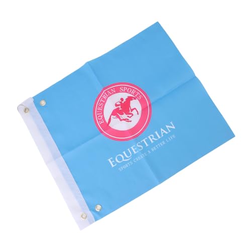 Xiuganpo Trainingsflagge des Reitens, Trainingssignal von Pferden Licht 2 PCs Draußen (Blue) von Xiuganpo