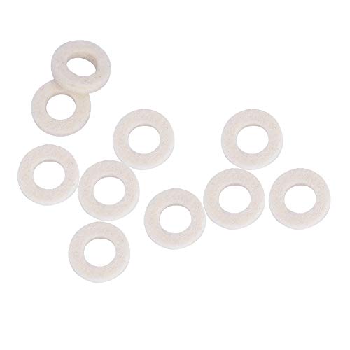 Xiuganpo Weiche Leichte Trompetenpolster, Trompetenventil -Filzpolster, 10 PCs für den Transport für den Transport Xiuganpo Weiche Leichte Trompetenpolster, Trompetenventil -Filzpolster, 10 PCs für den Transport für den Transport von Xiuganpo
