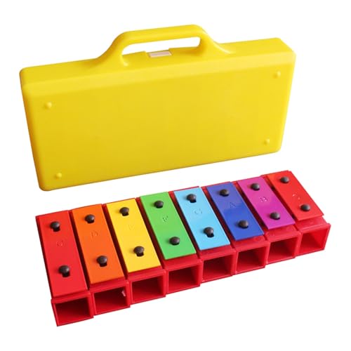 Xiuganpo Xylophon, Musical Toy Fun Spielen Genauer Ton Besseres Lernen 8 Noten Glockenspiel mit Mällen für die Leistung Xiuganpo Xylophon, Musical Toy Fun Spielen Genauer Ton Besseres Lernen 8 Noten Glockenspiel mit Mällen für die Leistung von Xiuganpo
