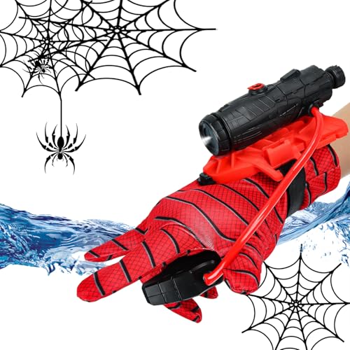 Xiujuers 2 Stück Spider Launcher Handschuhe, Spiderman Handschuhe, Spiderman Wasserpistole, Spiderman Netzwerfer Kinder, Spiderman Launcher Handschuhe, Super Spider Launcher, Launcher Spielzeug Xiujuers 2 Stück Spider Launcher Handschuhe, Spiderman Handschuhe, Spiderman Wasserpistole, Spiderman Netzwerfer Kinder, Spiderman Launcher Handschuhe, Super Spider Launcher, Launcher Spielzeug von Xiujuers