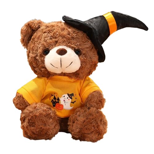 Kuscheltier Teddybär,Niedliche Teddy Bear Braun Stofftier Bär Weiches Fell Plüschtier Spielzeug,Teddy Bären Klein Braunbär Süße Stofftier Spielzeug, Geschenke für Kinder Mädchen Jungen (23cm,B) von Xiyocadt