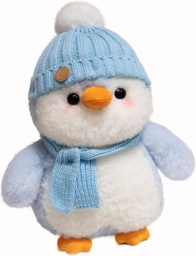 Pinguin Kuscheltier Süß, Pinguin Stofftier Plüschtier,Kuscheltier Plüschpuppen Pinguin, Pinguin Stofftier Zum Kuscheln & Spielen, Plüschpinguin Kissen Puppe Geschenk für Mädchen Jungen (Blau) Pinguin Kuscheltier Süß, Pinguin Stofftier Plüschtier,Kuscheltier Plüschpuppen Pinguin, Pinguin Stofftier Zum Kuscheln & Spielen, Plüschpinguin Kissen Puppe Geschenk für Mädchen Jungen (Blau) von Xiyocadt