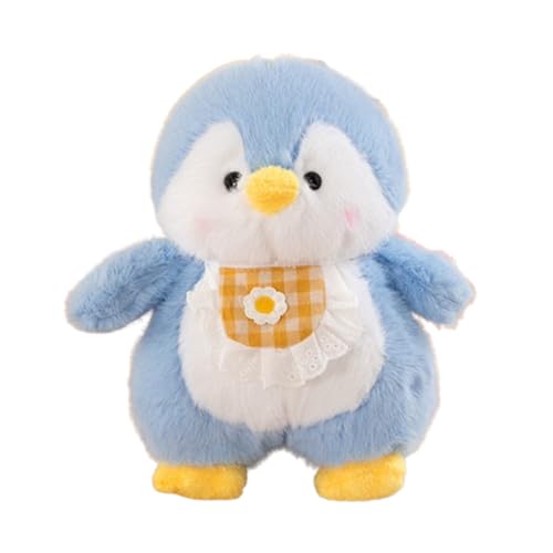 Pinguin Stofftier PlüSchtier,Pinguin Kuscheltier Süß,Kuscheltier PlüSchpuppen Pinguins,Mit Halstuch Für MäDchen,Jungen Babys Flauschiges Stofftier Zum Kuscheln Spielen,Raumdekoration (36cm,Blau) von Xiyocadt
