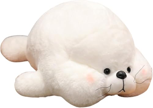 Plüschtier Siegel Stofftier, Niedlichen Kuscheltier Robbe,Zum Spielen und Kuscheln, Robbe Kuscheltier,Niedliches Stofftier, Plüschtier Umarmen Kissen Niedliche Plüschpuppe für Geburtstag (85cm,Weiß) Plüschtier Siegel Stofftier, Niedlichen Kuscheltier Robbe,Zum Spielen und Kuscheln, Robbe Kuscheltier,Niedliches Stofftier, Plüschtier Umarmen Kissen Niedliche Plüschpuppe für Geburtstag (85cm,Weiß) von Xiyocadt