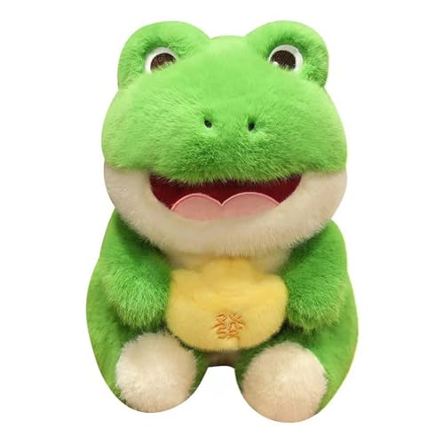 Reiche Frosch Plüschtiere, singende Puppen, süße Frosch Kissenpuppen, für Freunde,Weiche Kuscheltier Stofftier,Puppe Flauschiges Plüschtier Spielzeug Zum Geburtstag Valentinstag Dekoration (23cm) Reiche Frosch Plüschtiere, singende Puppen, süße Frosch Kissenpuppen, für Freunde,Weiche Kuscheltier Stofftier,Puppe Flauschiges Plüschtier Spielzeug Zum Geburtstag Valentinstag Dekoration (23cm) von Xiyocadt