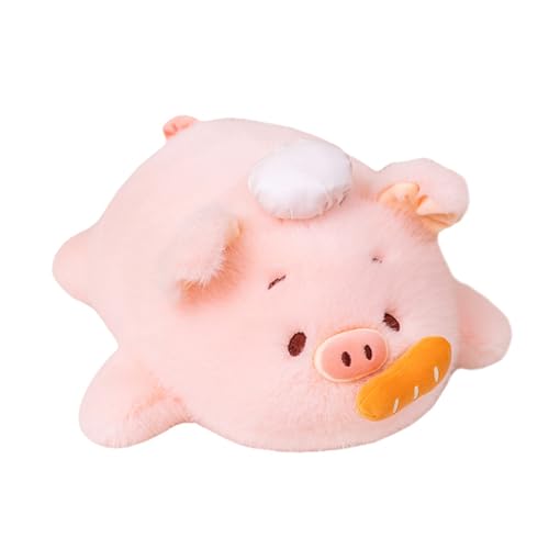 Schwein Plüsch Stofftiere Molliges Spielzeug Rosa, Cartoon Niedliche Schwein Plüschkissen Kissenpuppe Gefüllte,Weiche Kinder Plüschtier Geschenk Dekoration zu Hause Geburtstagsgeschenk (45cm) von Xiyocadt