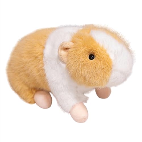 Simulation Meerschweinchen Puppe, Meerschweinchen Kuscheltier Realistische Hamsterfigur Meerschweinchen,niedlich Nerz, kleines Haustier Meerschweinchen Plüschtier,Geschenke für Kinder (15cm,B) von Xiyocadt