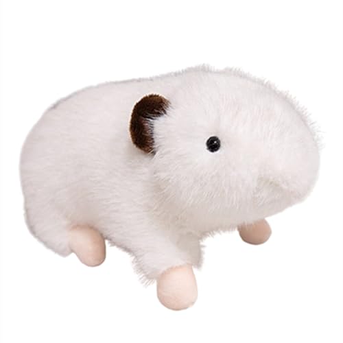 Simulation Meerschweinchen Puppe, Meerschweinchen Kuscheltier Realistische Hamsterfigur Meerschweinchen,niedlich Nerz, kleines Haustier Meerschweinchen Plüschtier,Geschenke für Kinder (20cm,C) von Xiyocadt