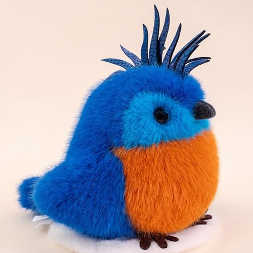 Xiyocadt 12cm Vogel Plüschtier, Aufhängbar Klein Bird Plüsch Kuscheltier, Plüschen Spielzeug Puppen, Plüsenpuppe Kuscheltiere Toys Geschenk Schlüsselanhänger für Kinder Mädchen (Taube) von Xiyocadt