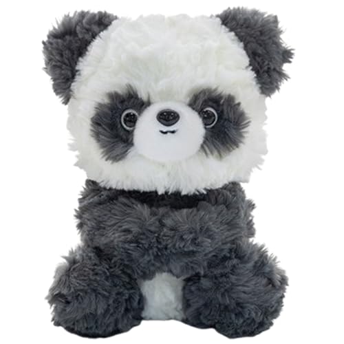 Xiyocadt 17cm Desktop Puppen, Magnetsauge Kuscheltier, Klein Plüschtier Kissen Deko, Weich Tiere Stofftier Spielzeug, Tisch Puppe für Kinder Jungen und Mädchen (Panda) von Xiyocadt