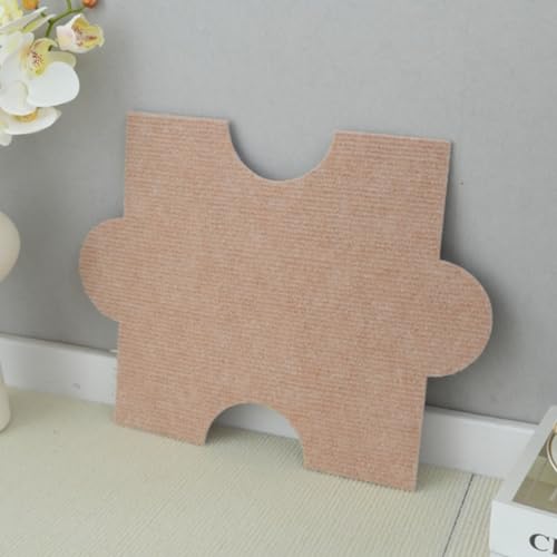 Xiyocadt 20 Stück Puzzleteppich Flauschig, 30x40 cm Puzzle Teppich Matte, Anti-Rutsch Schaumstoff-Bodenmatten für Schlafzimmer, Wohnzimmer (Camel) von Xiyocadt