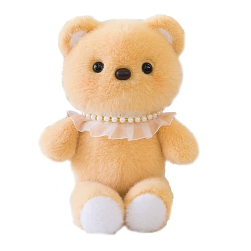 Xiyocadt 25cm Kuscheltier Plush Spielzeug weichem Plüsch, niedliches Plüschtier zum Kuscheln und Spielen,für Kinder & Erwachsene,tolle Geschenkidee (Der kleine Bär) von Xiyocadt