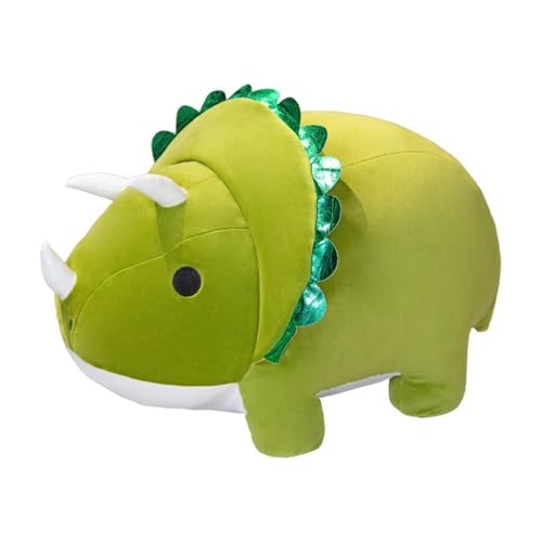 Xiyocadt 30, 40, 60 cm, Triceratops, weiche Dinosaurier Stofftiere, Kissen, Puppen, Geburtstagsgeschenke für Kinder (60cm,Triceratops) von Xiyocadt