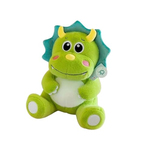 Xiyocadt 35, 45, 60, 80 cm, Triceratops, weiche Dinosaurier Stofftiere, Kissen, Puppen, Kindergeburtstagsgeschenke (80cm) von Xiyocadt