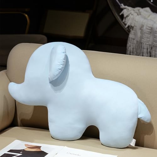 Xiyocadt Dekokissen Kinderzimmer, Sofakissen, Tiere Plüschtier, Kissen Kuscheltier Spielzeug, Plush Puppen Stofftier Zimmer Deko Geschenk für Kinder Jungen und Mädchen (Elefant) von Xiyocadt