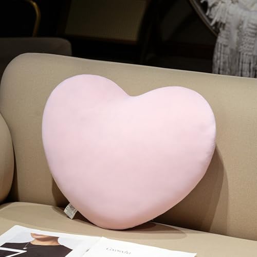 Xiyocadt Dekokissen Kinderzimmer, Sofakissen, Tiere Plüschtier, Kissen Kuscheltier Spielzeug, Plush Puppen Stofftier Zimmer Deko Geschenk für Kinder Jungen und Mädchen (Herzförmig) von Xiyocadt