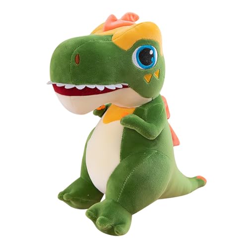 Xiyocadt Dinosaurier Kuscheltier,Dino Kissen,Flauschige Dinosaurier, Stofftierpuppe Dinosaurier Kuscheltier Geschenk Für Baby,Kinder,Erwachsene (40cm,Grün) von Xiyocadt