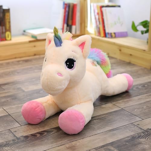 Xiyocadt Einhorn Kuscheltier Glänzende Mehrfarbig Regenbogen Engel Einhorn Pegasus Plüschtier, Stofftier Kuscheltier Süß Teenager Herz Puppe Geschenk, Kawaii Spielzeug für Kinder Mädchen (60cm,Mise) Xiyocadt Einhorn Kuscheltier Glänzende Mehrfarbig Regenbogen Engel Einhorn Pegasus Plüschtier, Stofftier Kuscheltier Süß Teenager Herz Puppe Geschenk, Kawaii Spielzeug für Kinder Mädchen (60cm,Mise) von Xiyocadt