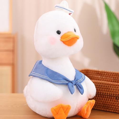 Xiyocadt Ente Kuscheltier, Duck Plush, Plüschtier Gans, Ente Spielzeug, Stuffed Animals, Geschenk für Freunde und Kinder (40CM,blauem Schal) von Xiyocadt