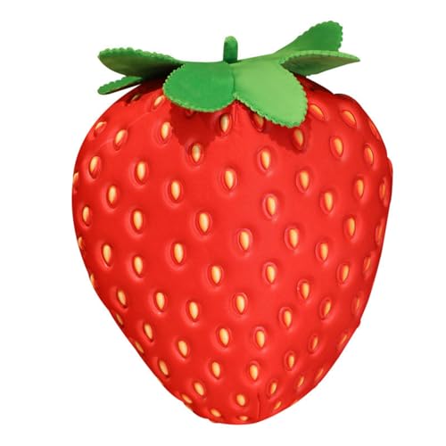 Xiyocadt Erdbeere Plüschtiere, Obst Sensorbälle für Kinder und Erwachsene, Kopfkissen Kissen Geburstagsgeschenke Sitzkissen, 3D Erdbeere Obst Komfort Gefüllte Plüsch Kissen für Kinder Xiyocadt Erdbeere Plüschtiere, Obst Sensorbälle für Kinder und Erwachsene, Kopfkissen Kissen Geburstagsgeschenke Sitzkissen, 3D Erdbeere Obst Komfort Gefüllte Plüsch Kissen für Kinder von Xiyocadt