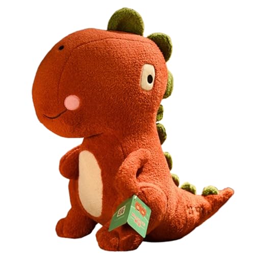 Xiyocadt Flauschige Dinosaurier,Dino Kuscheltier Stofftier Plüschtier Puppe Spielzeug Weihnachten Baby Spielzeug und Plüschtier Kuscheltier für Kinder,Kinder Spielzeug Festival Geschenk (45cm,rot) von Xiyocadt