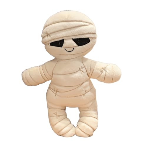 Xiyocadt Geister Plüschtier Mumie Kuscheltier, Mumie und gefüllt Stilvolle Halloween Mumie Puppe,Halloween Kürbis Kuscheltier mit Kürbis,Nettes Plush Kissen lustige festlicher Raumdekoration (33CM,A) Xiyocadt Geister Plüschtier Mumie Kuscheltier, Mumie und gefüllt Stilvolle Halloween Mumie Puppe,Halloween Kürbis Kuscheltier mit Kürbis,Nettes Plush Kissen lustige festlicher Raumdekoration (33CM,A) von Xiyocadt