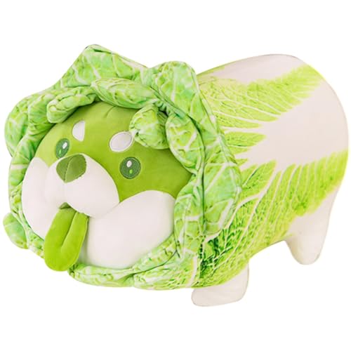 Xiyocadt Gemüse Elfe Gemüse Hund Plüschtier Puppe, niedlich Kissen Puppe Geburtstag Geschenk,Kuscheltier Hund Doll, Plush Doll Plüsch,Geschenke für Kinder (50cm) von Xiyocadt