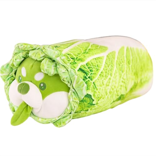 Xiyocadt Gemüse Elfe Gemüse Hund Plüschtier Puppe, niedlich Kissen Puppe Geburtstag Geschenk,Kuscheltier Hund Doll, Plush Doll Plüsch,Geschenke für Kinder (55cm) von Xiyocadt