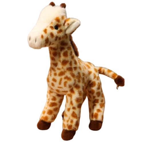 Xiyocadt Giraffe Plüschtier, Klein Weich Kuscheltier, Plush Spielzeug Zoo Souvenir, Stofftier Puppen Kuscheltiere für Kinder Jungen und Mädchen (35CM) von Xiyocadt