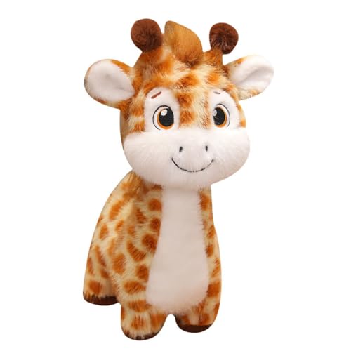 Xiyocadt Giraffe Plüschtier Plüschtier Puppe Hirsch Plüschtier Niedliches Rentier Spielzeug Spielen Kuscheln Kinder Geschenk Jungen Mädchen Haare (65cm) von Xiyocadt
