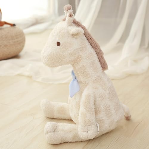 Xiyocadt Giraffe Plüschtier Puppe, Plush Stofftier Kuscheltier, Stofftiere Spielzeug Tiere Deko Kissen Plüsenpuppen Geschenk für Kinder (35cm) von Xiyocadt