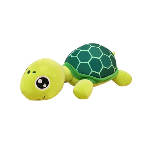 Xiyocadt Große Augen Schildkröte Schildkrötenkissen, Liegend Plüschtier Schildkröte Kissen, Schildkröten Stofftier, Kuscheltiere, Klein für Polster, Rückenkissen (30CM) von Xiyocadt