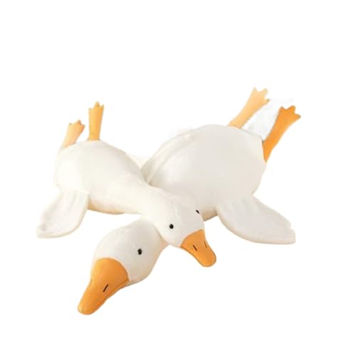 Xiyocadt Große Riesengans, Plüschente,Gans Kuscheltier,Kawaii Plush, XXL weiches kuscheliges Gans Stofftier, großes Ente Plüschtier Kuscheltier Schlafkissen, Riesige Geburtstag für Kinder (50 cm) von Xiyocadt