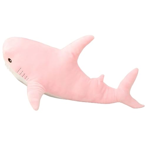 Xiyocadt Hai Kuscheltier, Hai Plüschtier, Shark Plush, Hai Kissen, Kuschelige Spielgefährten für Kinder, Geburtstage und Besondere Anlässe (80CM,Rosa) von Xiyocadt
