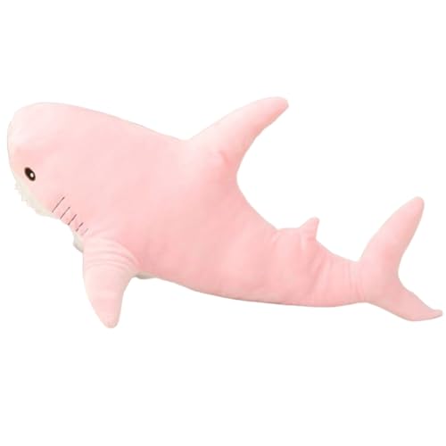 Xiyocadt Hai Kuscheltier, Relaxo Kuscheltier, Shark Plush, Hai Spielzeug, Shark Spielzeug Plüschtier, Kuschelige Spielgefährten für Kinder Geburtstage und Besondere Anlässe (60CM,rosa) von Xiyocadt