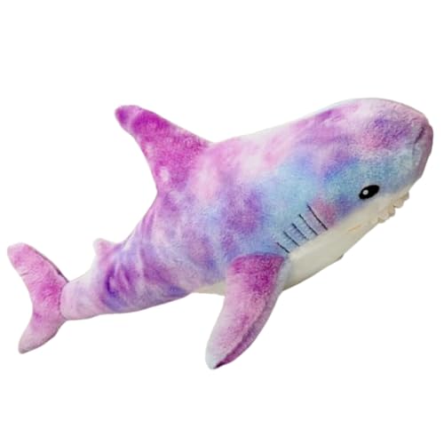 Xiyocadt Hai Kuscheltier, Relaxo Kuscheltier, Shark Plush, Hai Spielzeug, Shark Spielzeug Plüschtier, Kuschelige Spielgefährten für Kinder Geburtstage und Besondere Anlässe (60CM,violett) von Xiyocadt